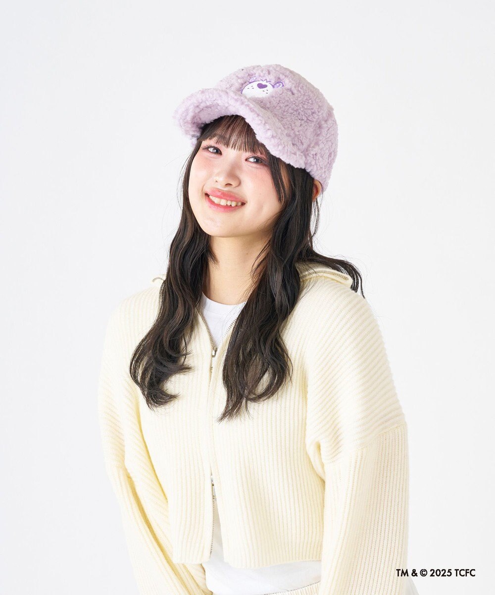 MOONBAT Care Bears(ケアベア) ボアキャップ 帽子 手洗い可能 サイズ調整可能 