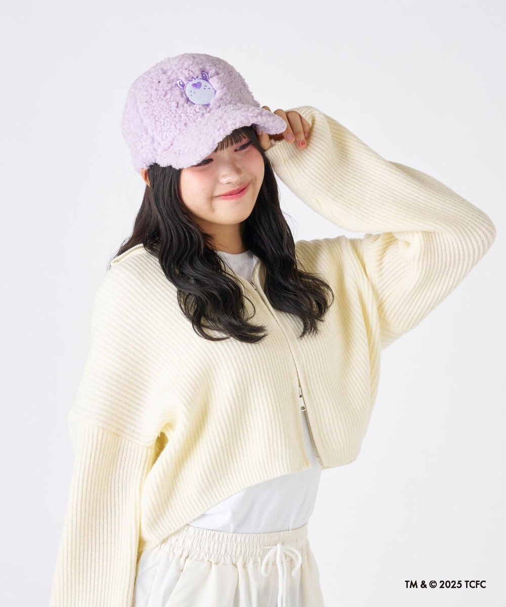 MOONBAT Care Bears(ケアベア) ボアキャップ 帽子 手洗い可能 サイズ調整可能 
