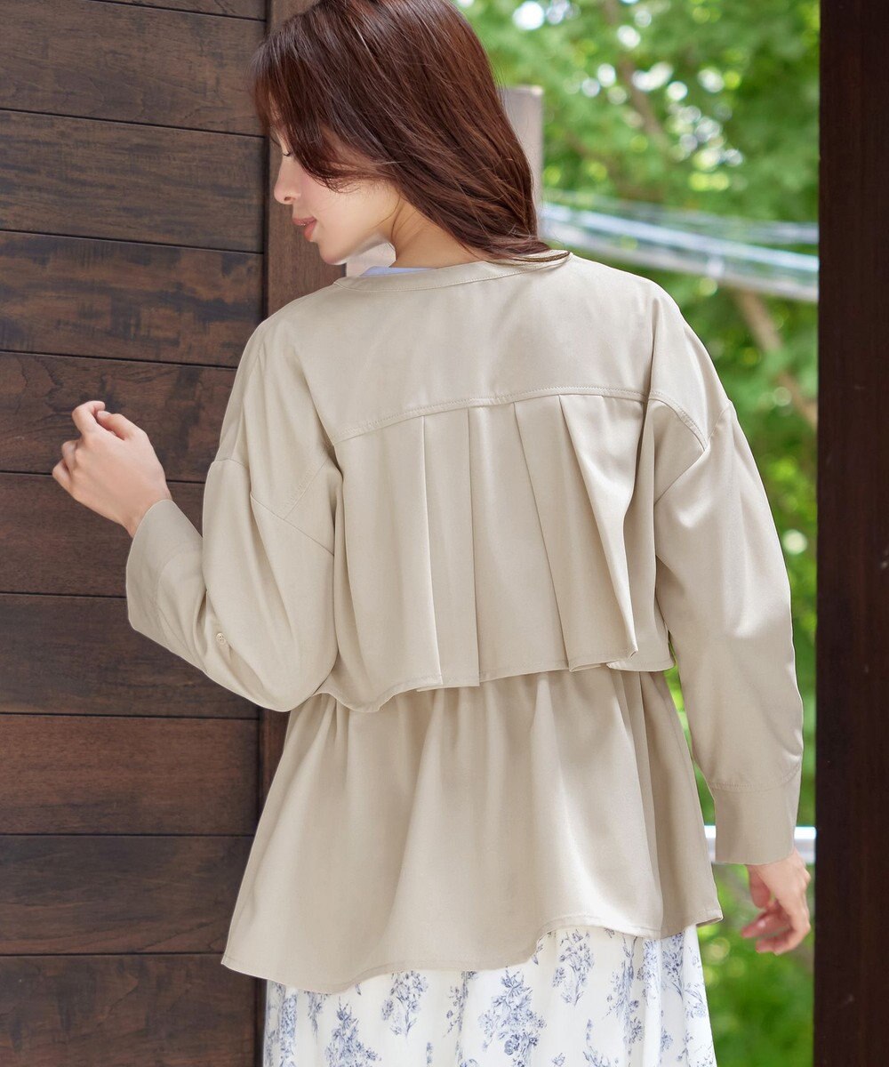 Tiaclasse 【洗える】ドロストレイヤーブルゾン 