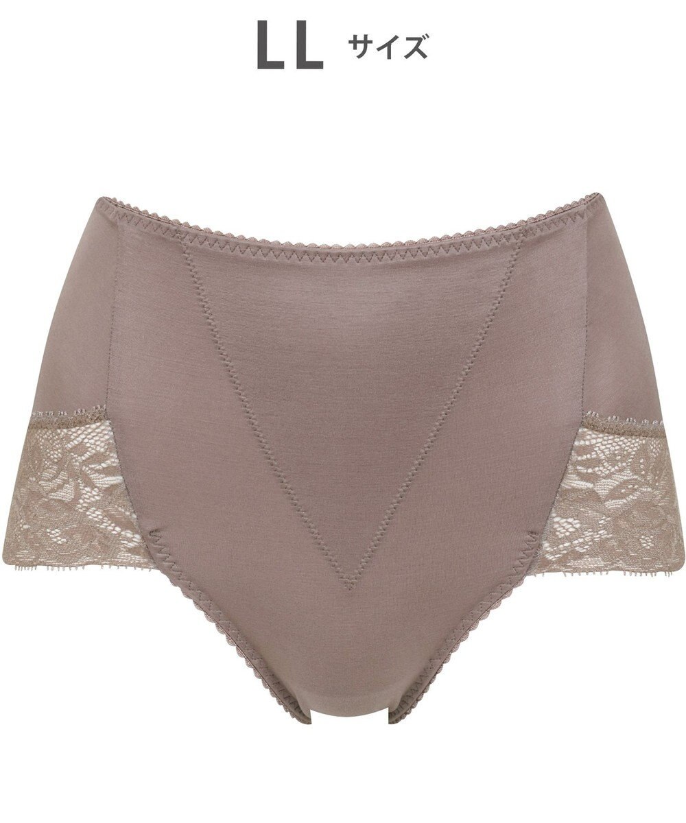 WACOAL 【美ショーツ】 はきこみ丈ふかめ おなか押さえ設計 オーガニックコットン混素材(本体) レディース PPG185 /ワコール 