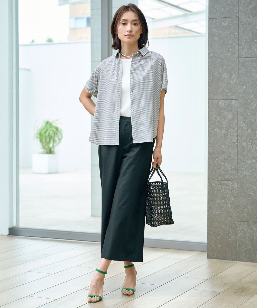 J.PRESS LADIES 【WEB限定カラーあり・洗える】FINE SLEEVELESS ニット タンクトップ 