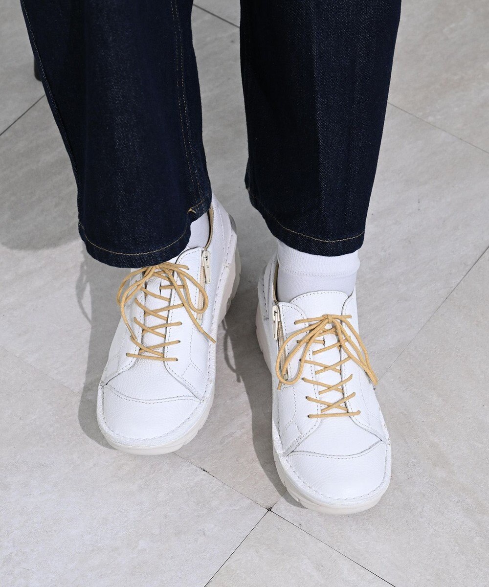 Pointer 本革超軽量レースアップスニーカー 