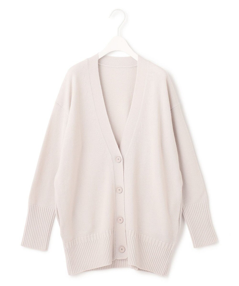 ICB 【洗える】 ソフトカシミヤミックス カーディガン 