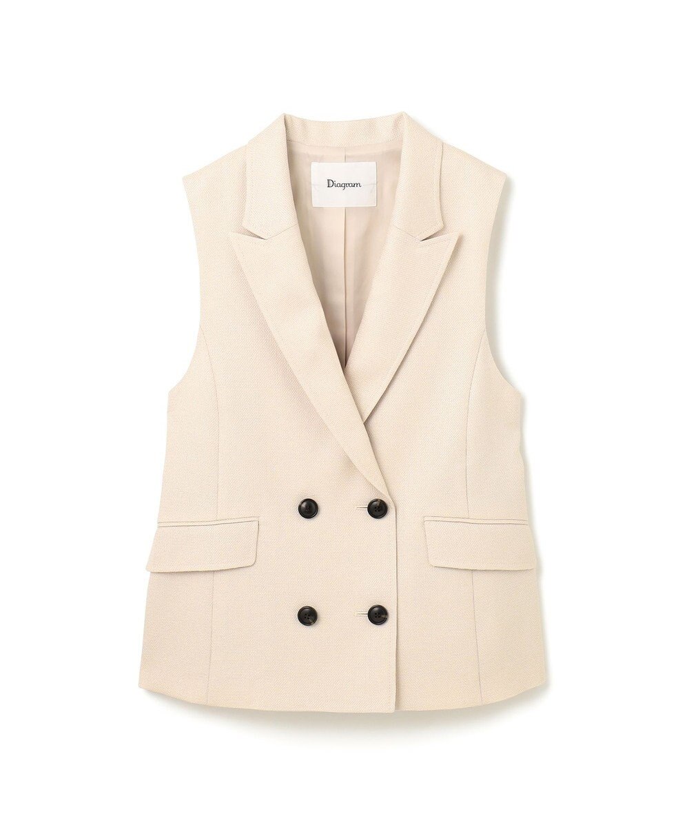 GRACE CONTINENTAL バックフリルベスト 