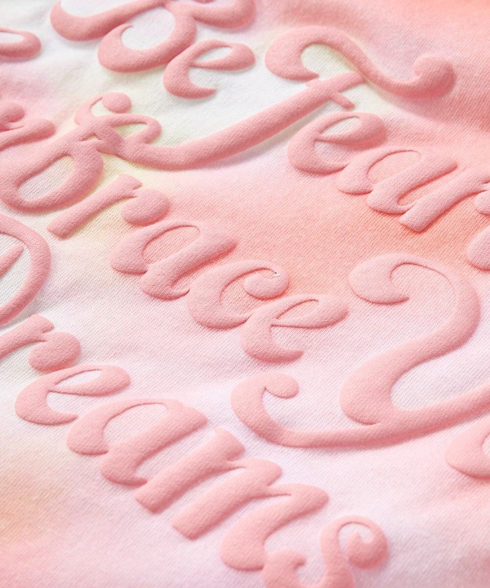 OP／FILA 【RUSTY】ニコちゃん×タイダイ柄半袖Tシャツ 