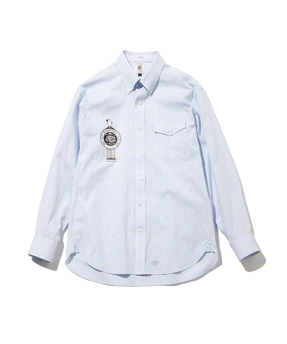 J.PRESS MEN 【AaronChang】【UNISEX】ピンオックス シャツ / B.D. 