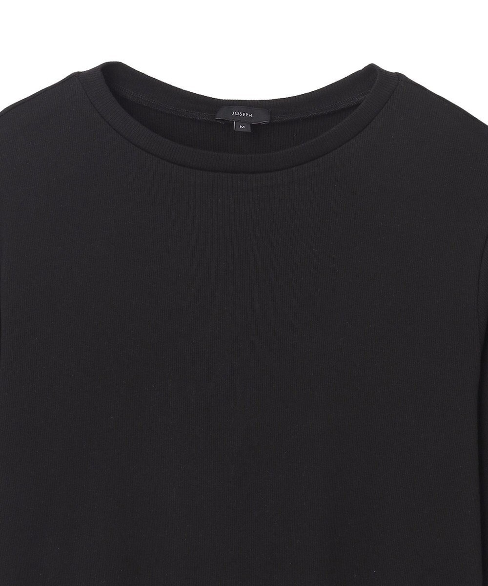 JOSEPH 【洗える】クリーミーリブ　ロングスリーブトップス 