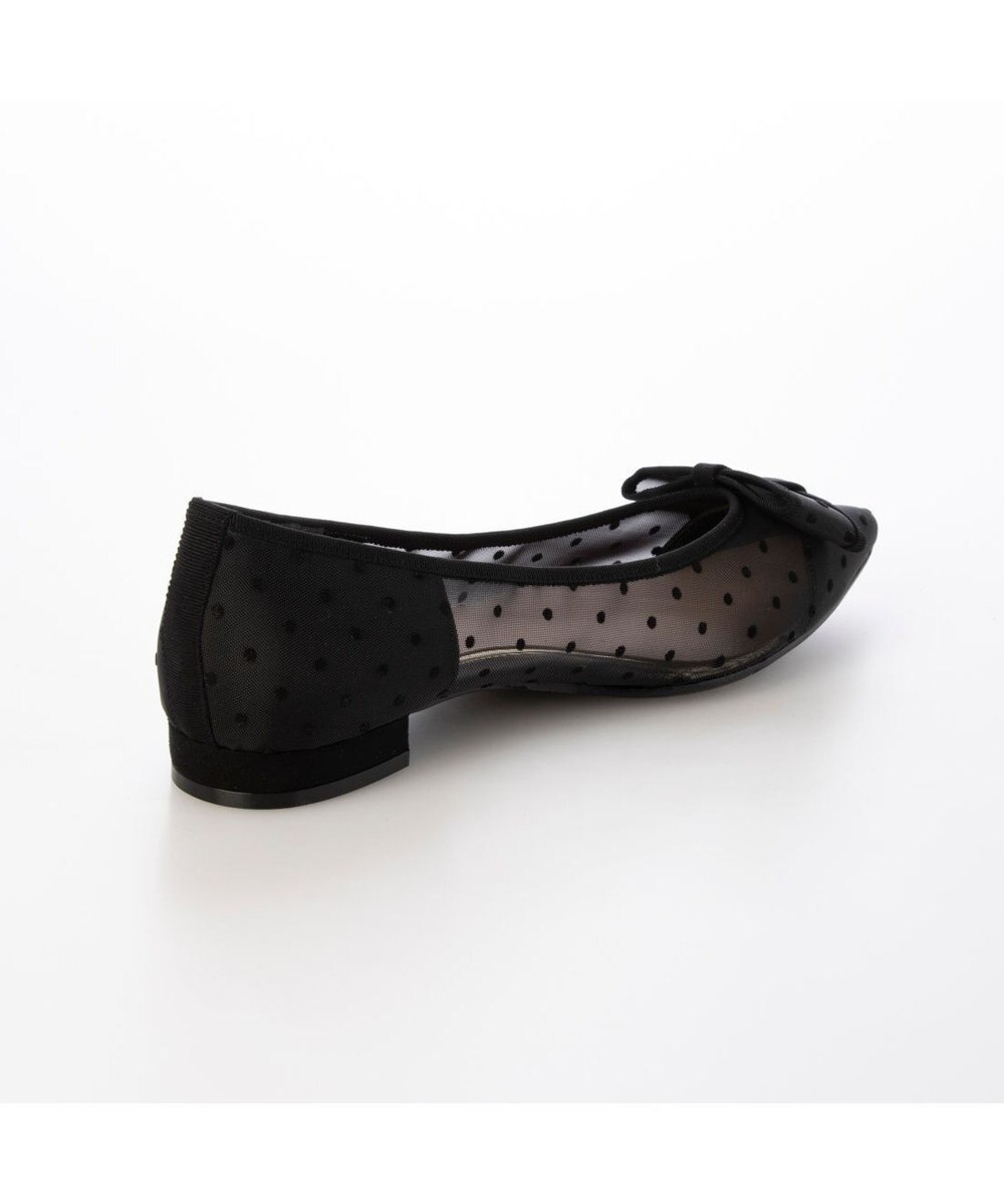 MODE ET JACOMO <carino>ドットチュールパンプス 