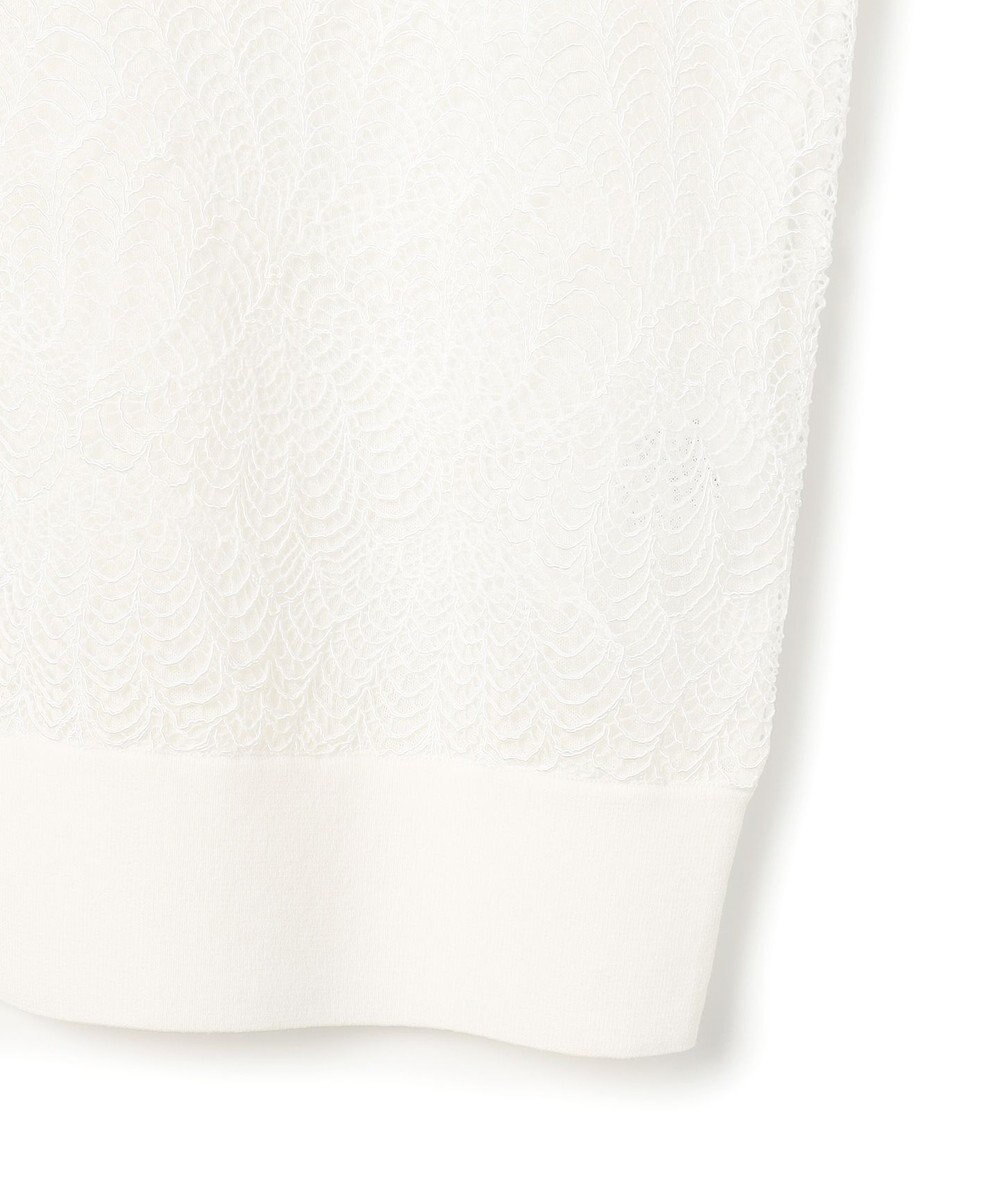 23区 L 【先行予約】ラッセルレース ニット カーディガン 