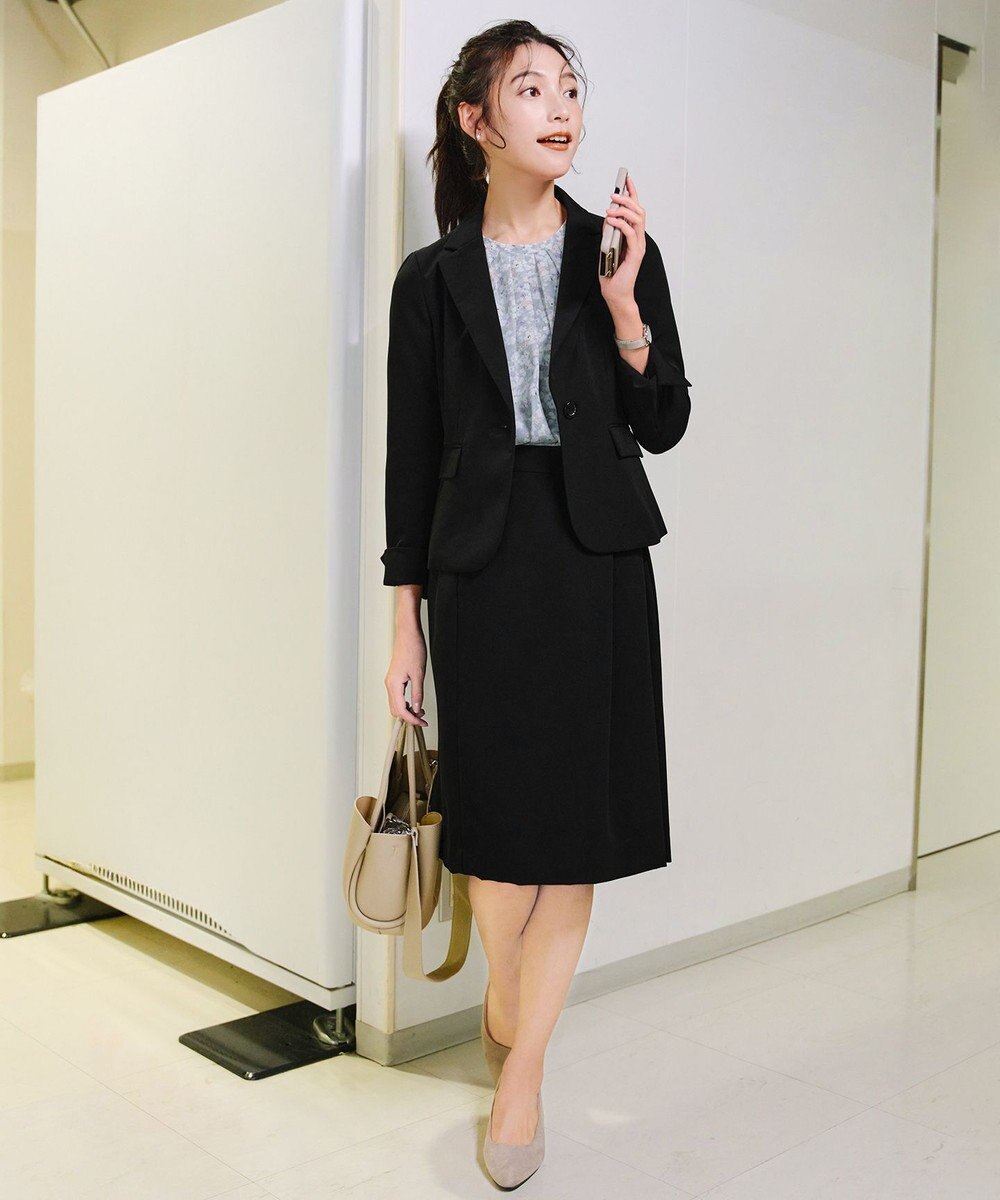 Tiaclasse L 【ダブルクロス】テーラードジャケット 