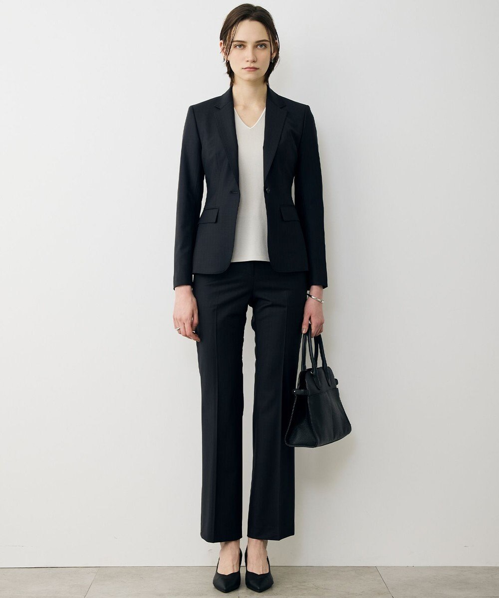 ICB L 【先行予約・WEB限定カラーあり】 シンセティックハイゲージ 半袖Vネックニット 