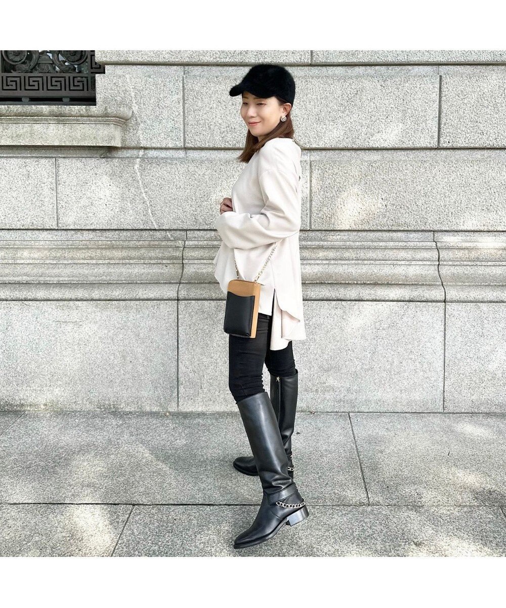 LA BAGAGERIE 【インスタグラマー chiyoさん×LA BAGAGERIE】チェーンスマホショルダー 