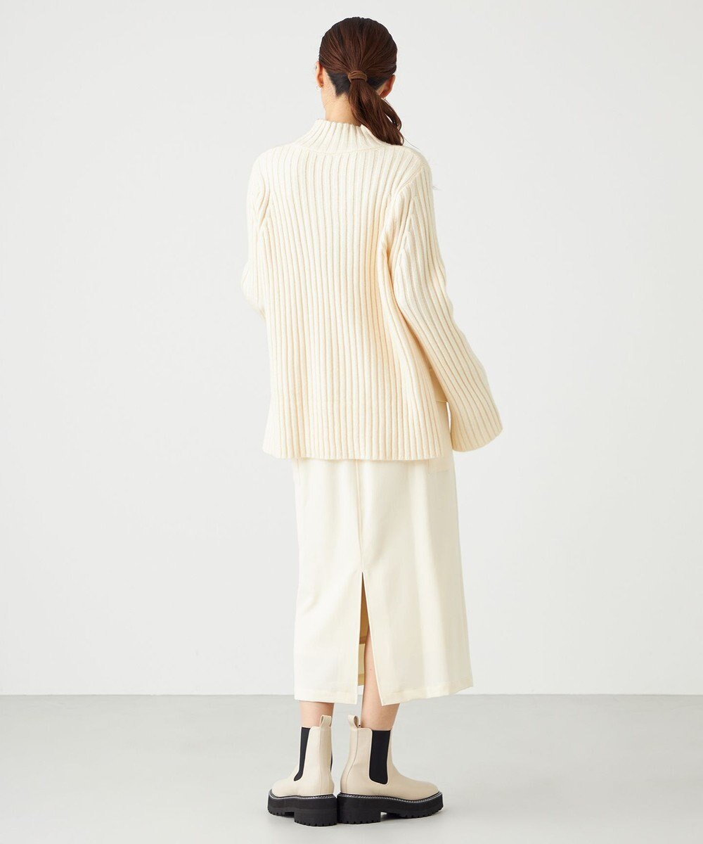 SHARE PARK LADIES フラップポケットタイトスカート 