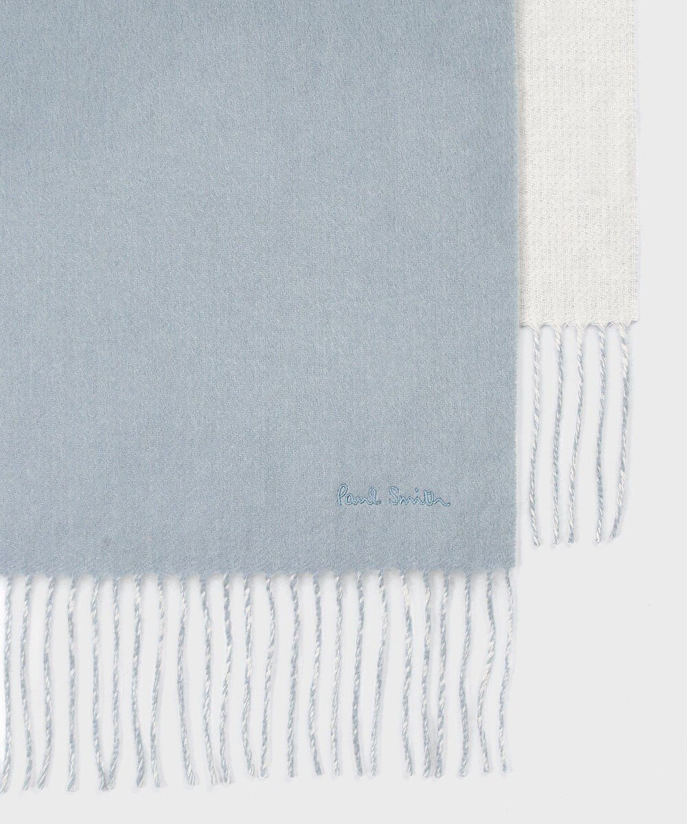 Paul Smith カシミヤ リバーシブルマフラー 