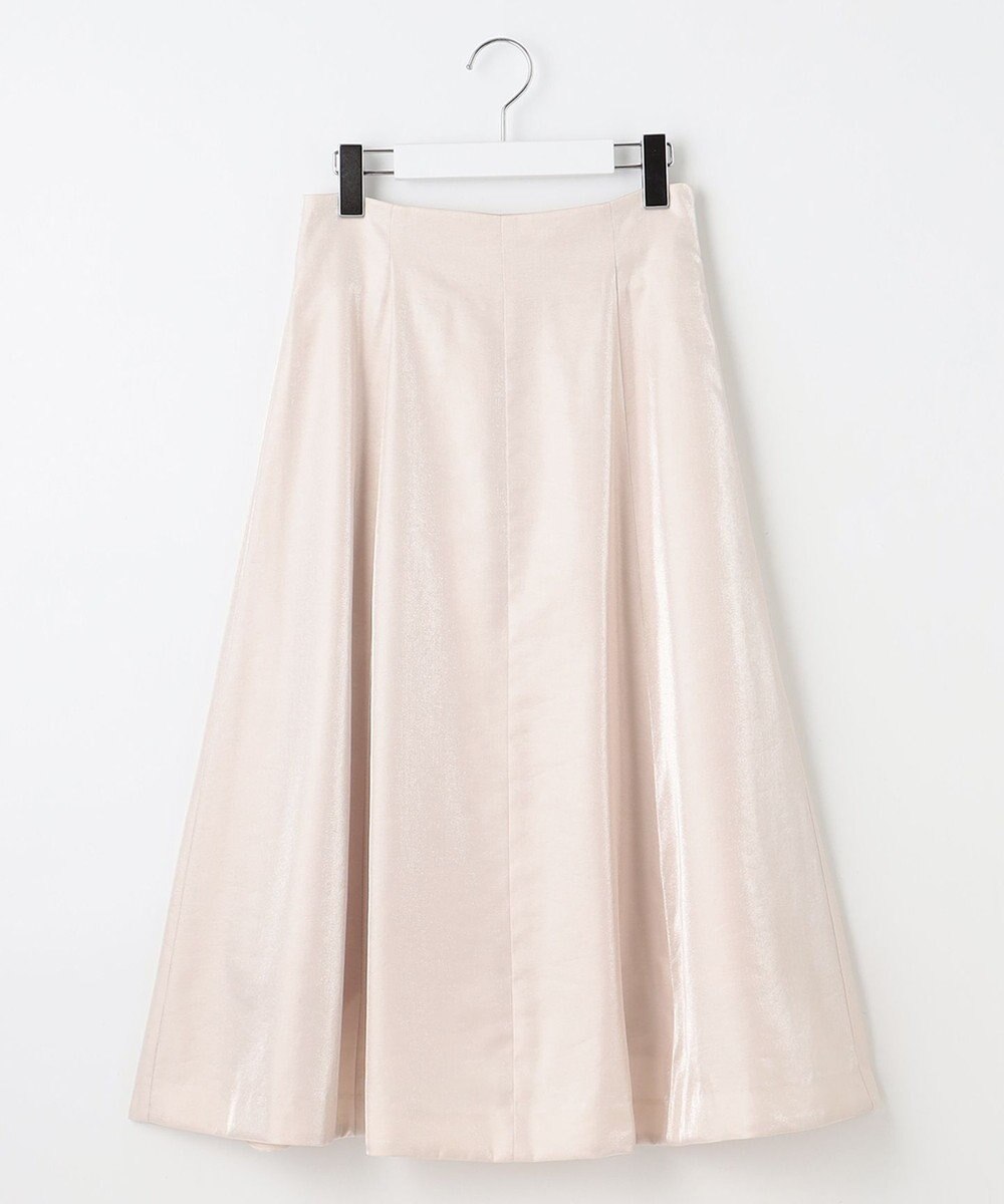 Feroux 【洗える】シャイニーフレアスカート 