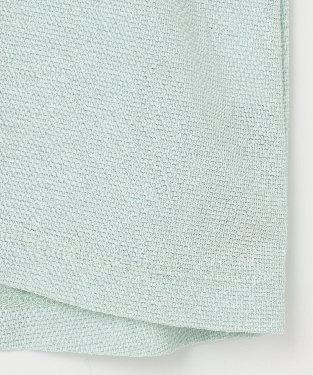 自由区 【洗える】ボリュームスリーブピケ カットソー 