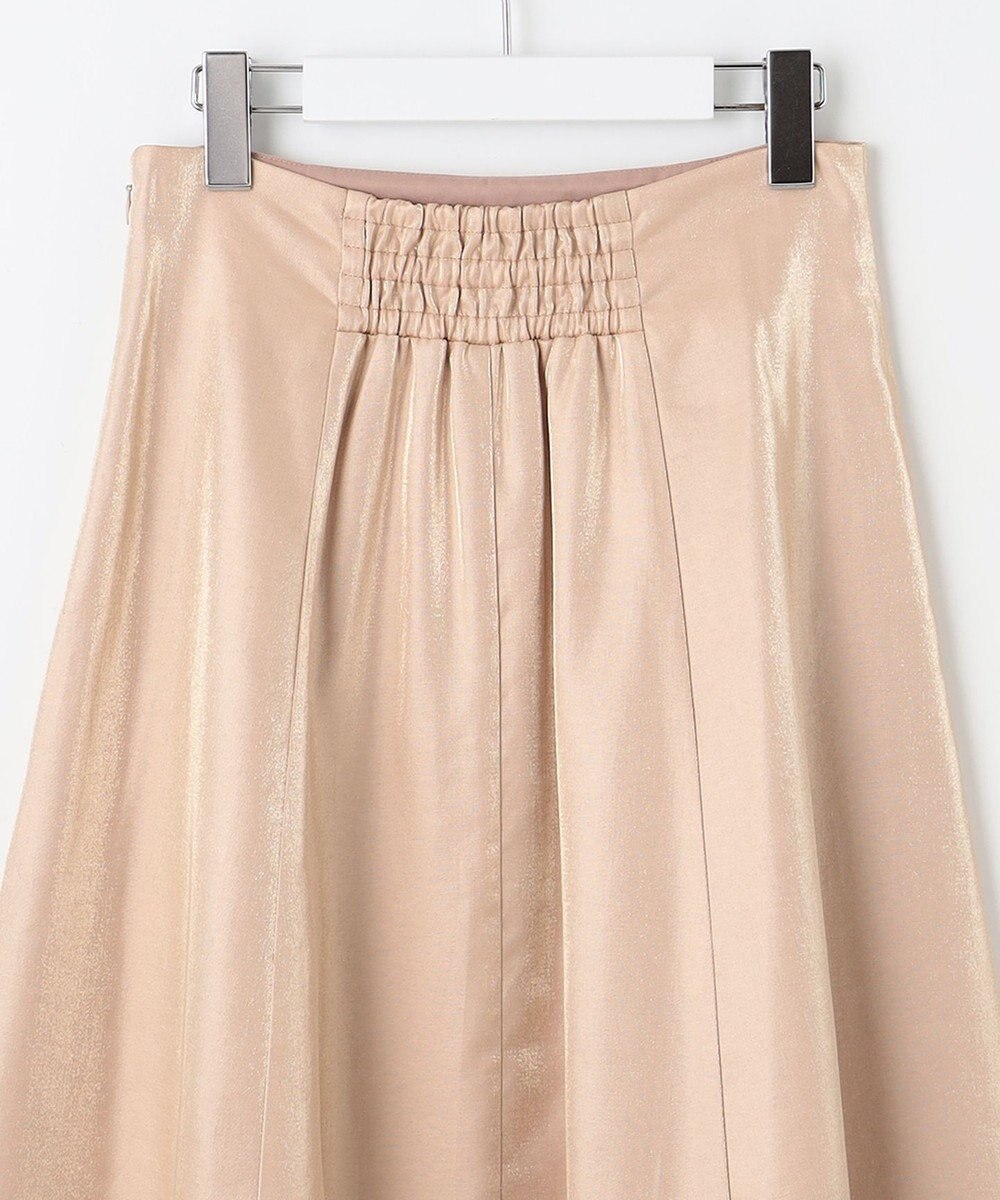 Feroux 【洗える】シャイニーフレアスカート 