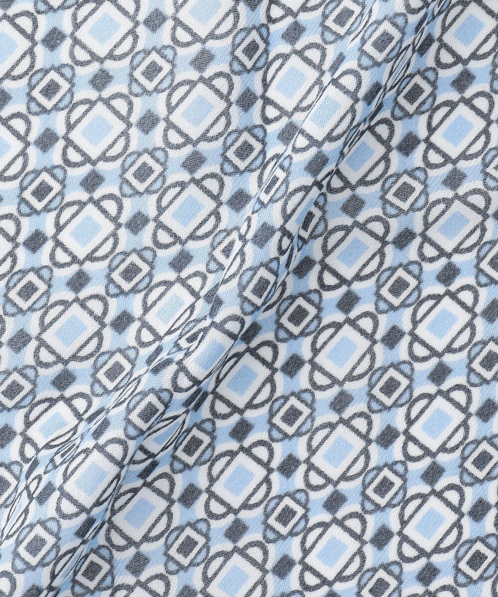 JOSEPH ABBOUD 【ドイツ/bugatti×V.FRAAS】ビンテージタイルモチーフ ストール 