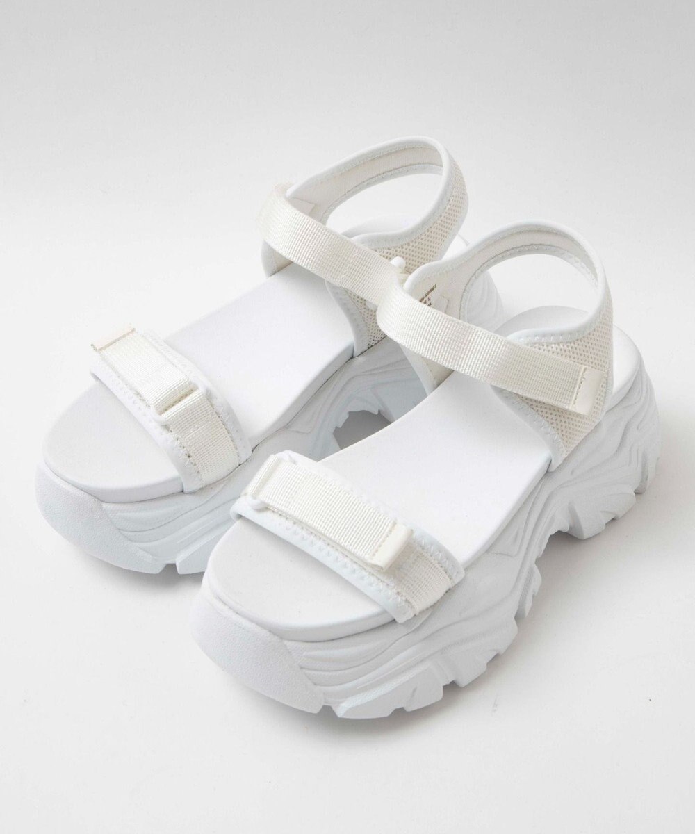 WEGO 【S～XLサイズ】厚底ダッドスポーツサンダル 