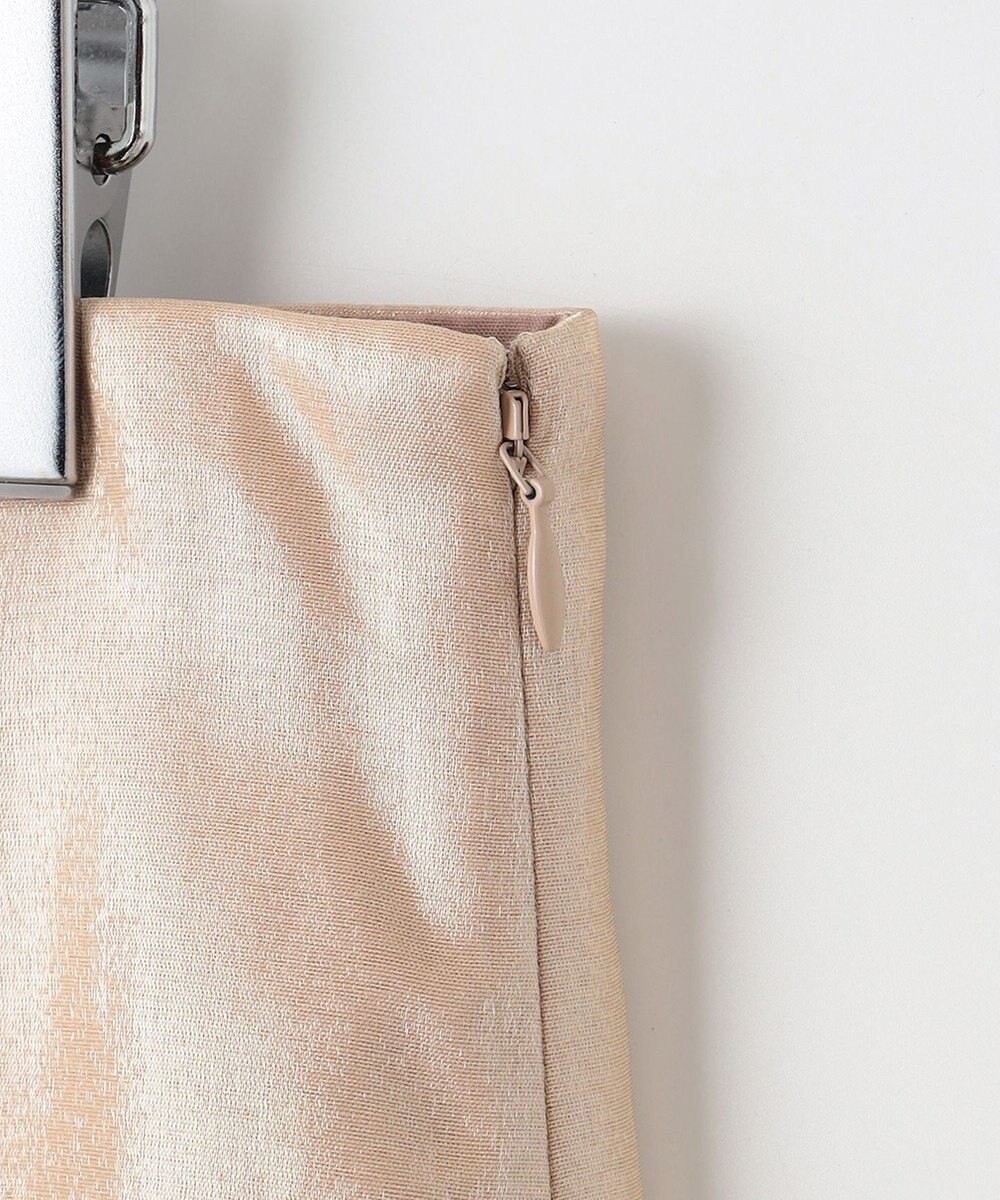 Feroux 【洗える】シャイニーフレアスカート 