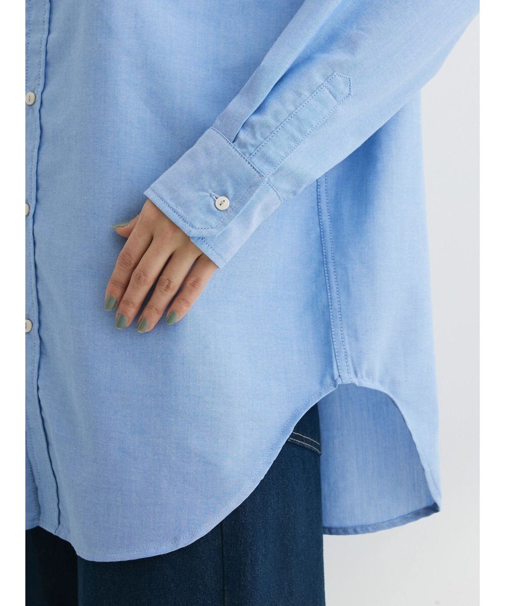 Green Parks オックス先染めシャツ 