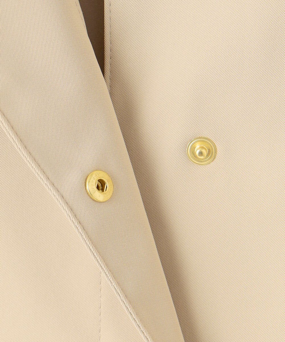 J.PRESS LADIES 【洗える】ソロテックス ドライツイル ノーカラー コート 