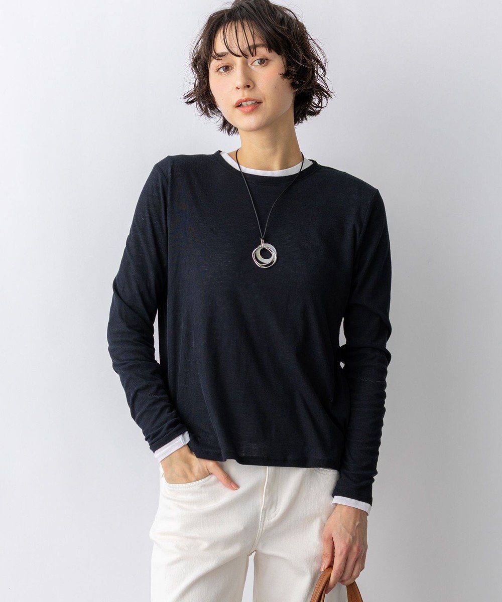 23区 【先行予約】シアーフライス レイヤード ロンTEE 