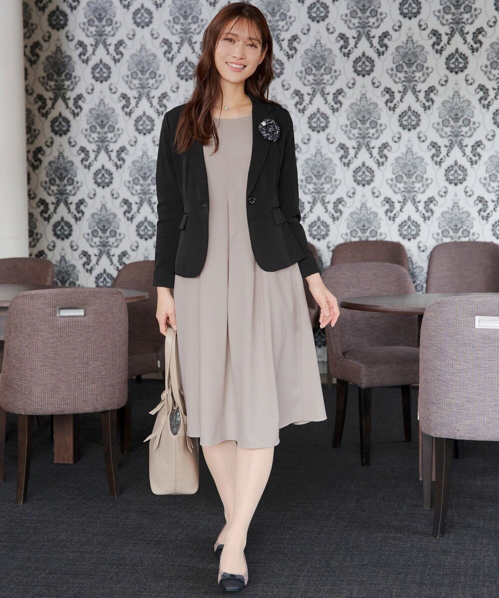 Tiaclasse L 【ダブルクロス】テーラードジャケット 