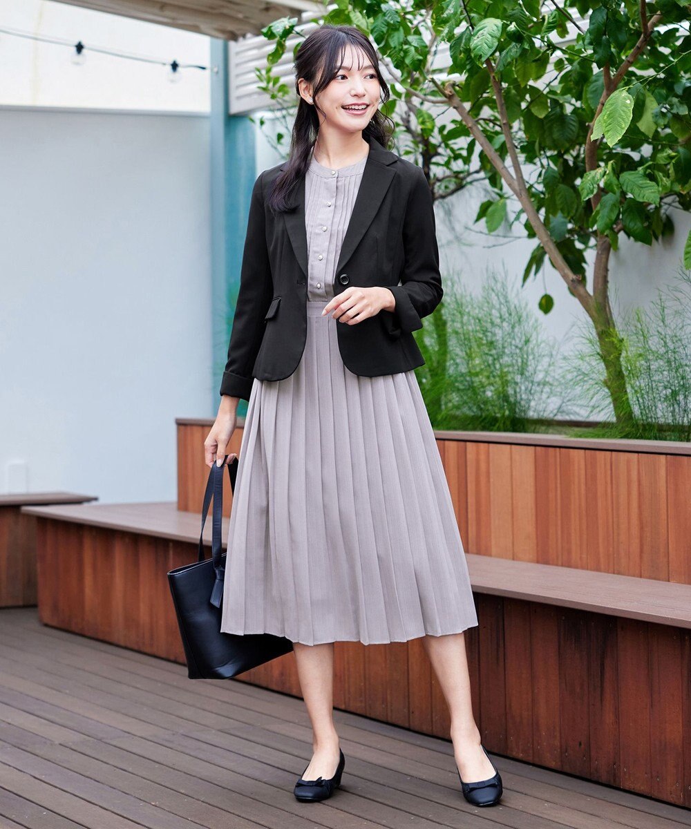 Tiaclasse L 【ダブルクロス】テーラードジャケット 