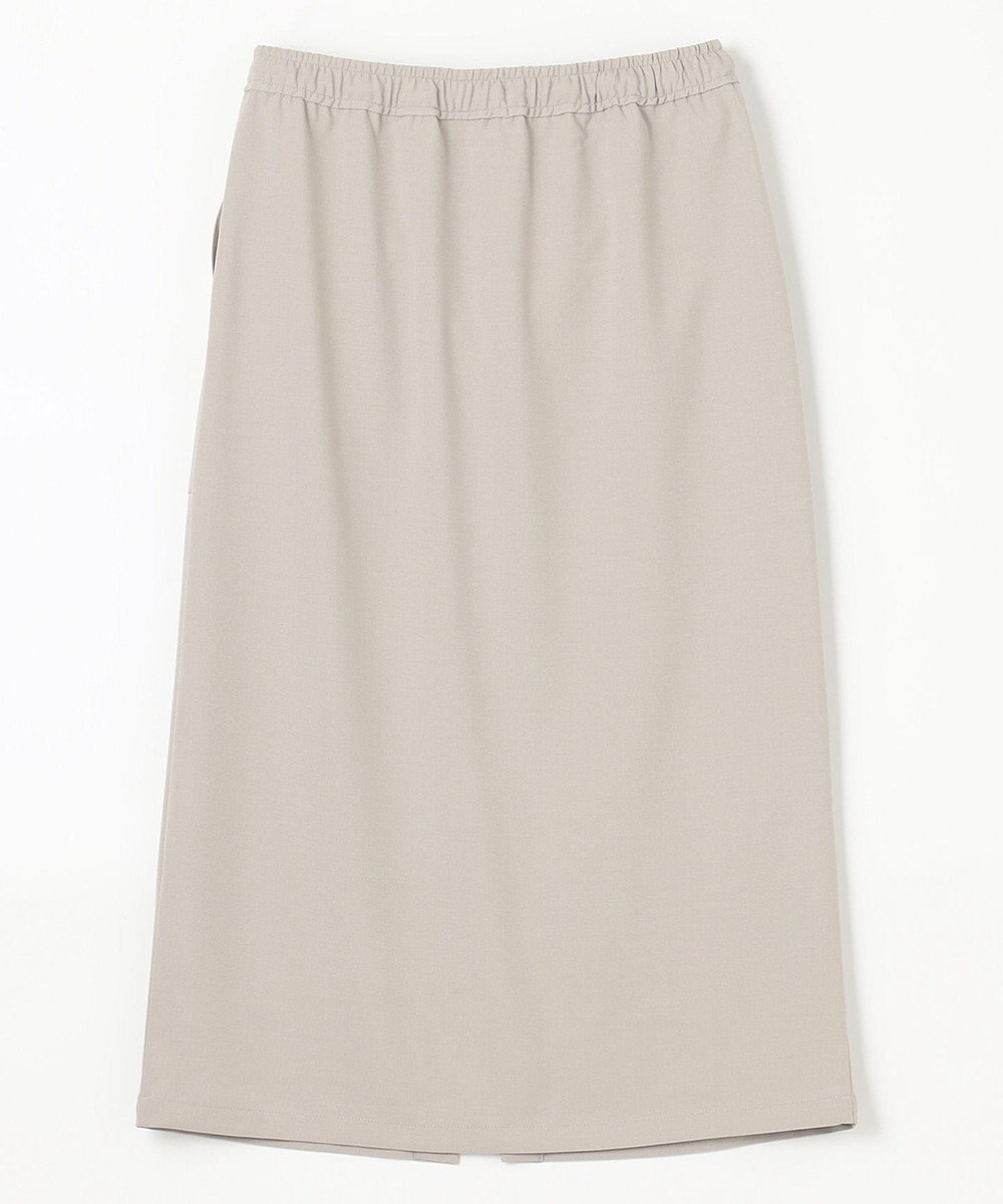 ANY 【接触冷感/UVケア/ウエストゴム/洗濯機可能】イージケアタイトスカート 