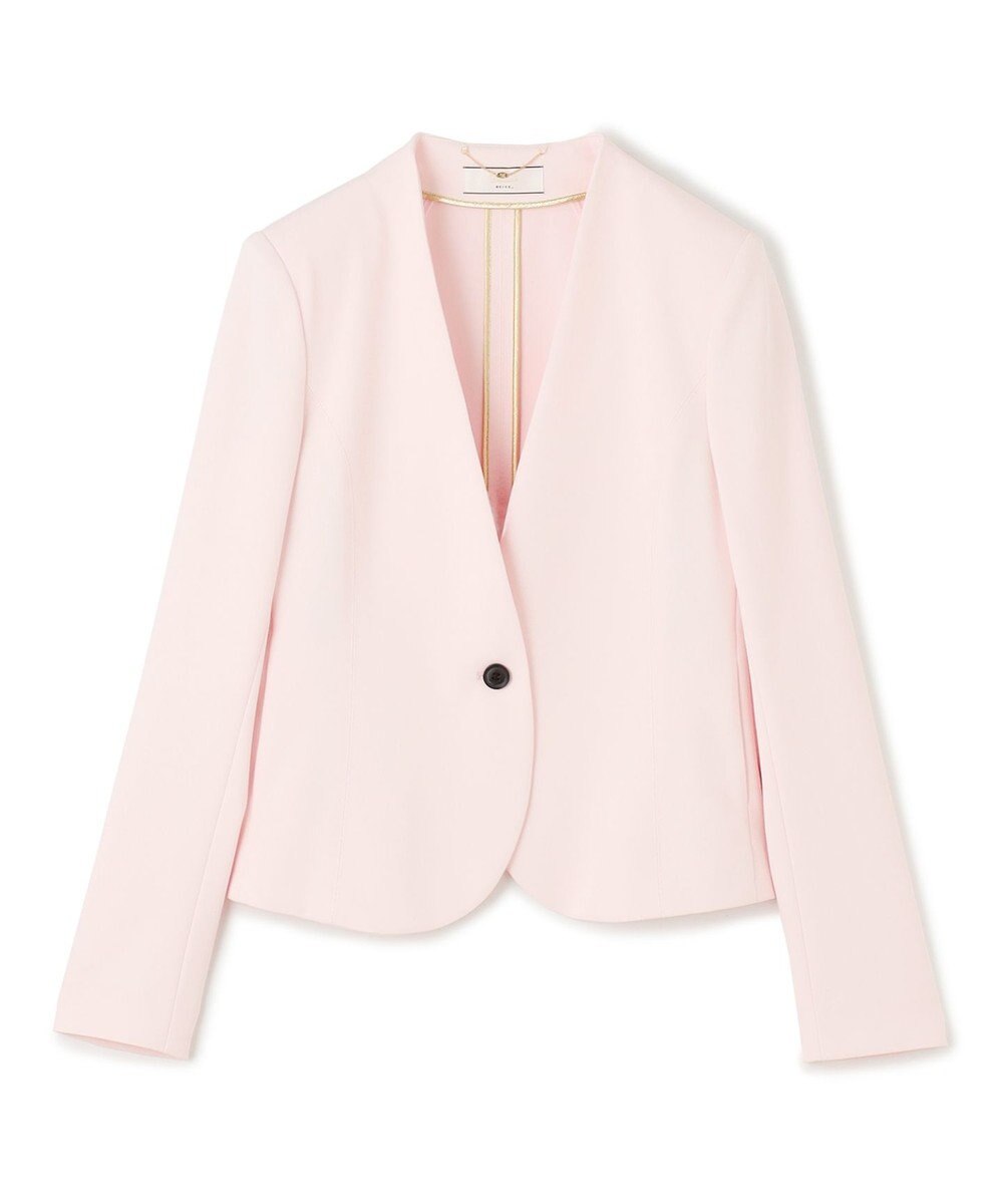 BEIGE， 【L-size】LUIZA / ノーカラージャケット 