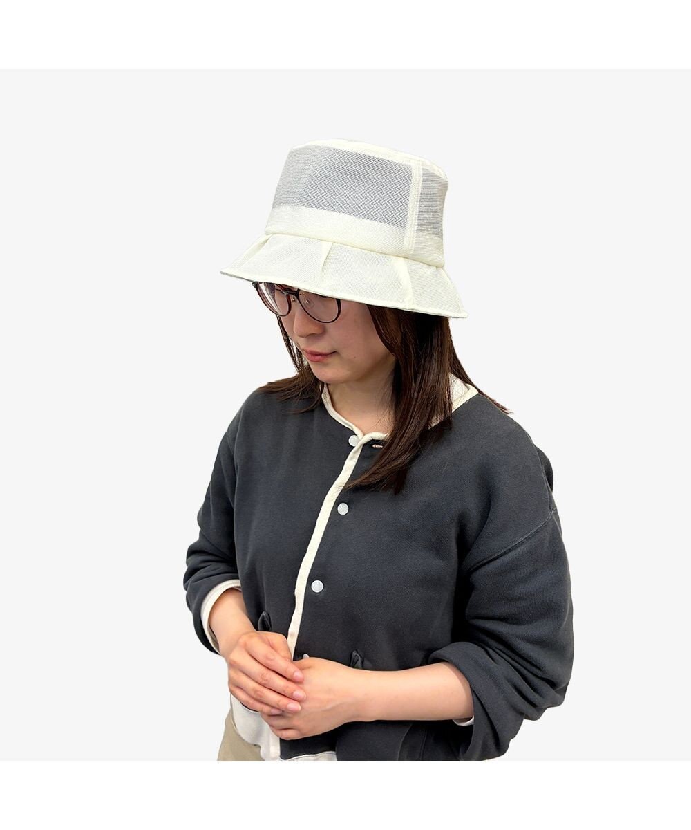 林八百吉商店 un chapeau　フリルハット 