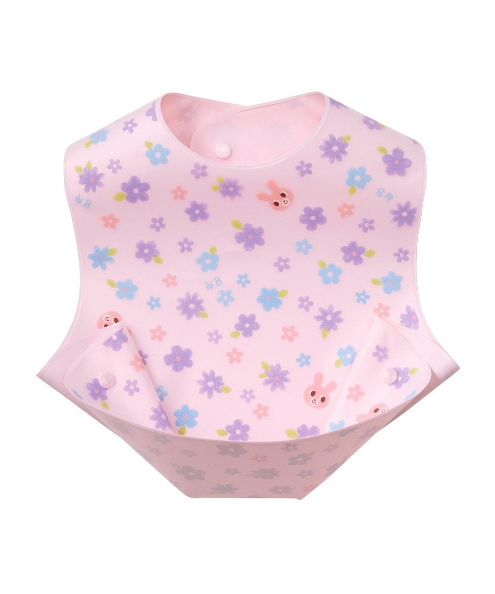 MIKI HOUSE HOT BISCUITS 総柄 お食事スタイ 