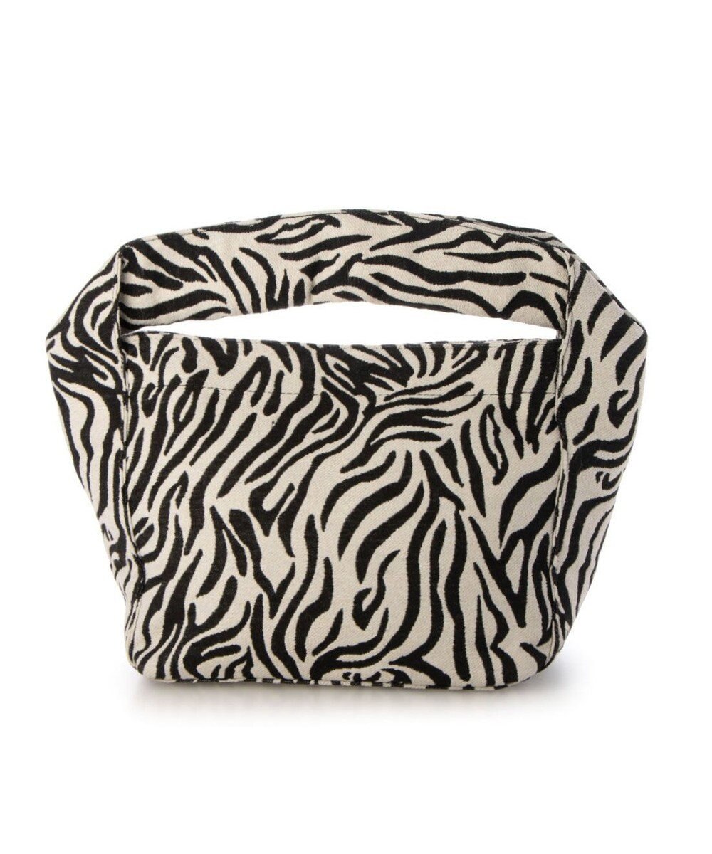 UNBILLION カシュカシュ cache cache / フラワー＆アニマル柄ワンハンドルバッグ 