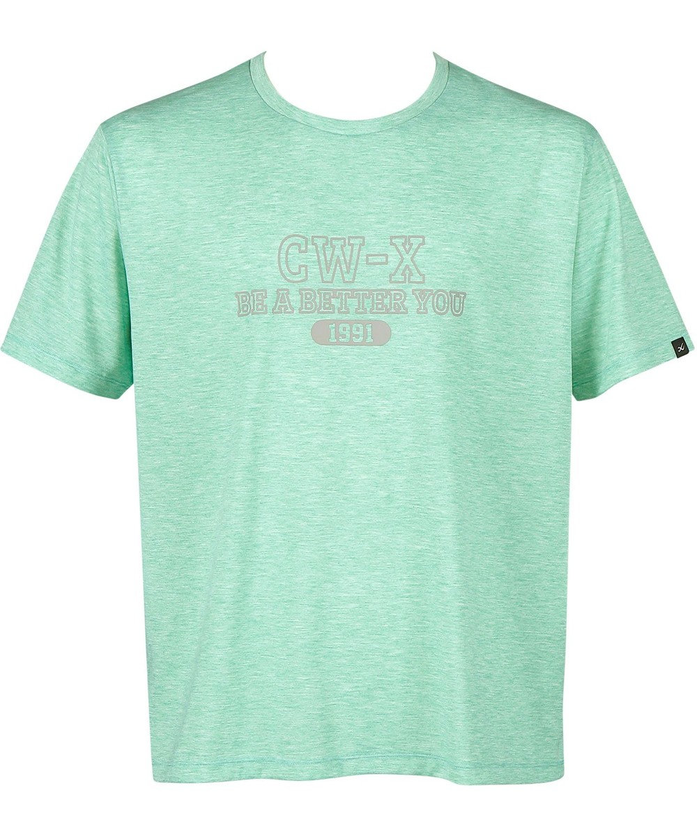CW-X 【UNISEX】 CW-X トップス 3分袖 カジュアルＴシャツ 少しゆったりとした着用感 吸汗速乾 半袖 ユニセックス DLR105 /ワコール 