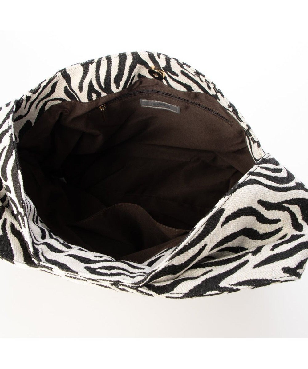 UNBILLION カシュカシュ cache cache / フラワー＆アニマル柄ワンハンドルバッグ 