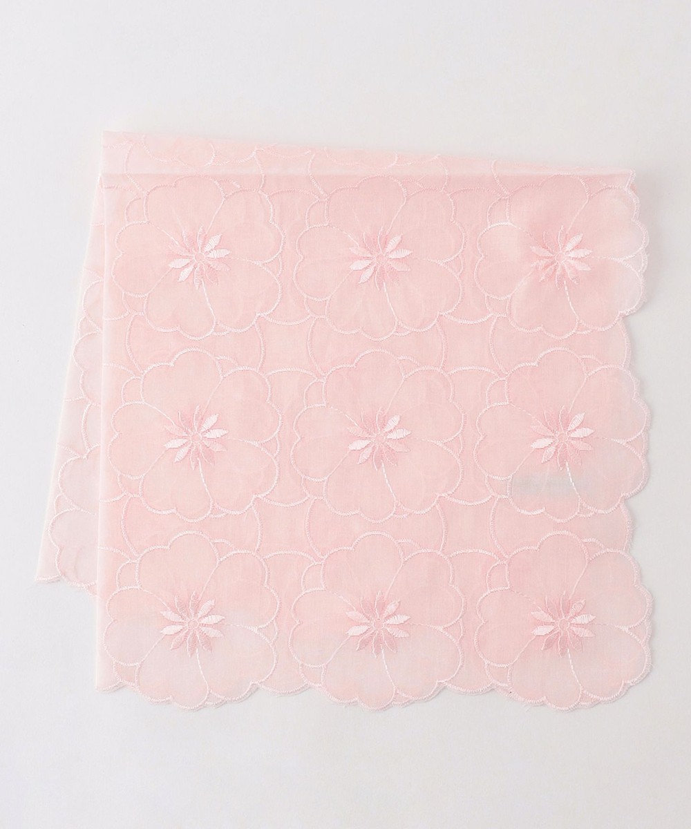 HANDKERCHIEF COLLECTION】AIRLY FLOWER HANDKERCHIE ハンカチ / TOCCA 