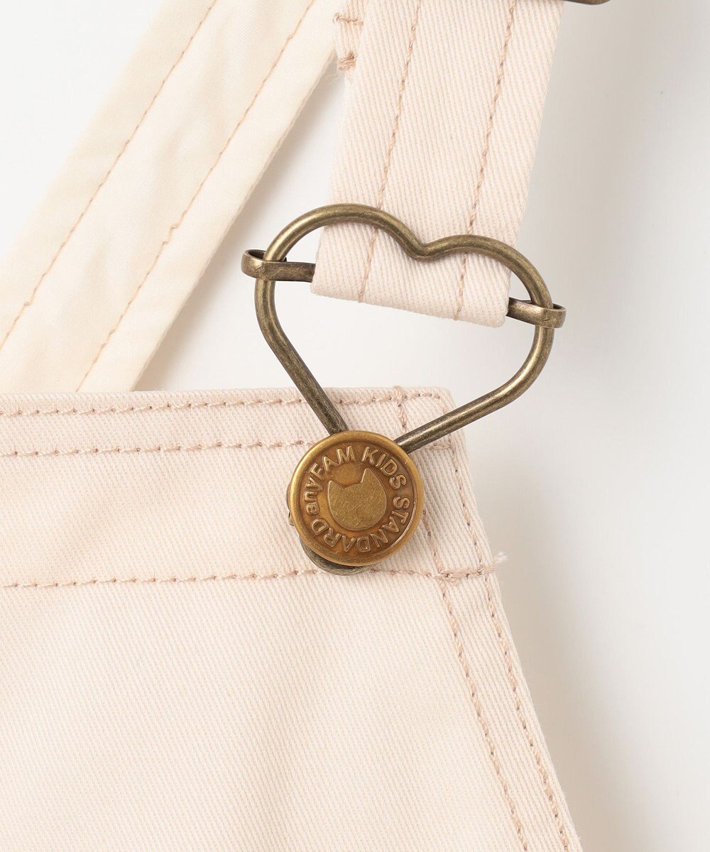 ANY KIDS チュール付き ジャンパースカート 