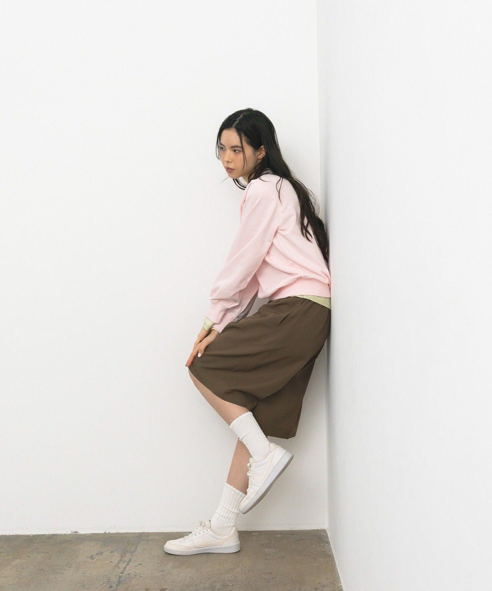 CRAFT STANDARD BOUTIQUE ミニ裏毛ツイストプルオーバー 