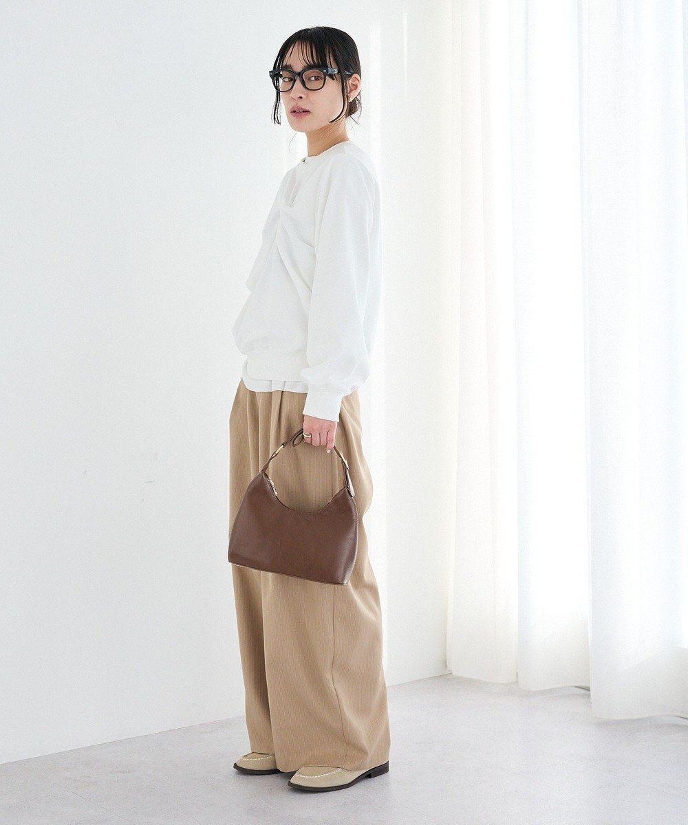 CRAFT STANDARD BOUTIQUE ミニ裏毛ツイストプルオーバー 