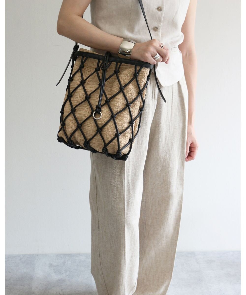 MORROW by thank 【軽量】レザーメッシュバック / NATALIE 