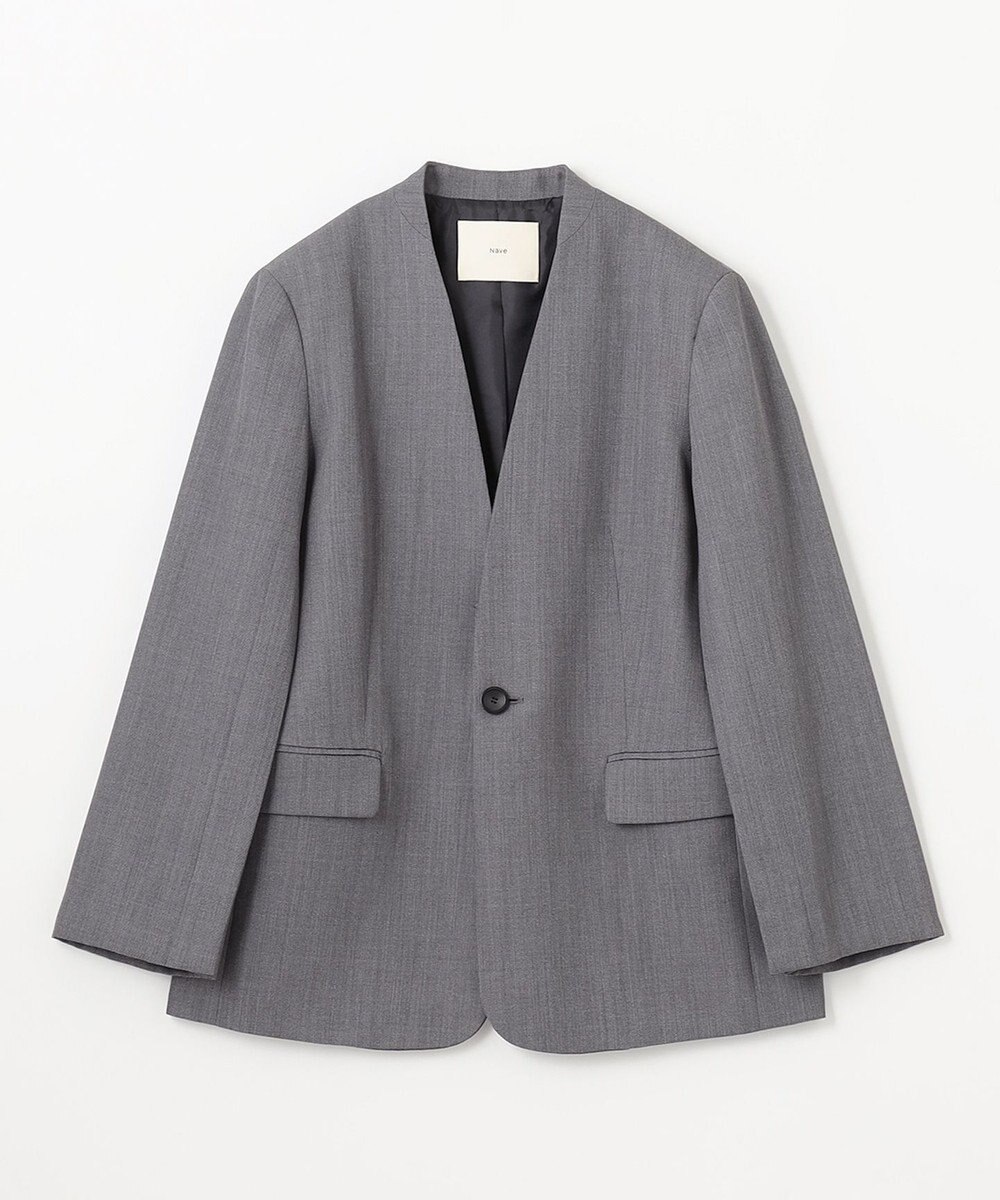 NAVE 【Nave】ウールポリエステルツイル ジャケット 