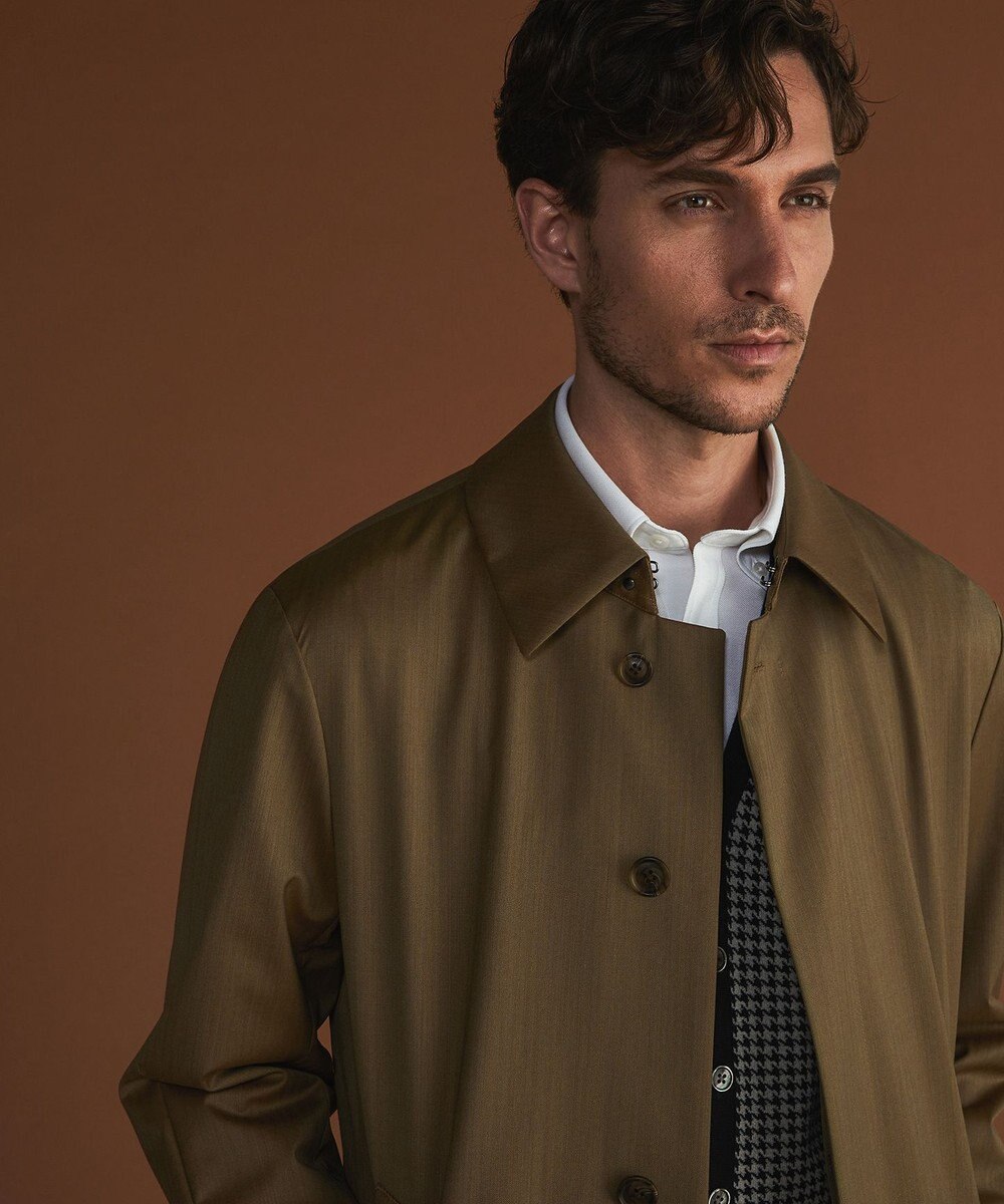 GOTAIRIKU 【御幸毛織】ウエストミンスター ロングステンカラーコート 