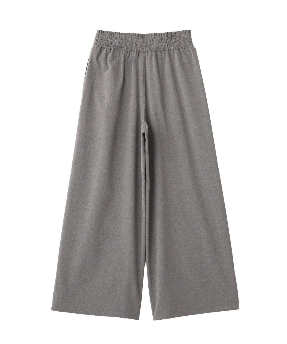 Green Parks あったか裏起毛フレアワイドパンツ 
