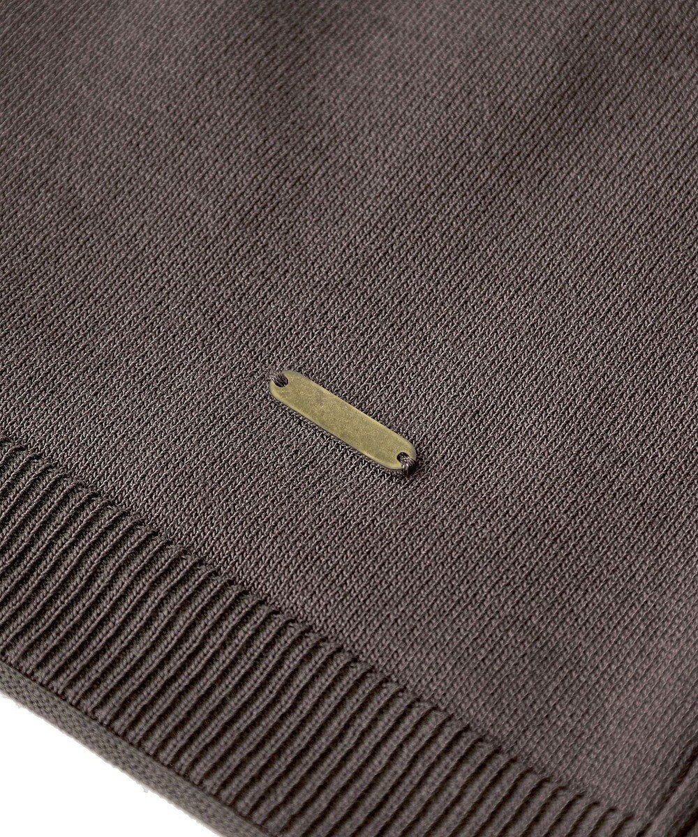 Green Parks トレーナー風ニットプルオーバー 