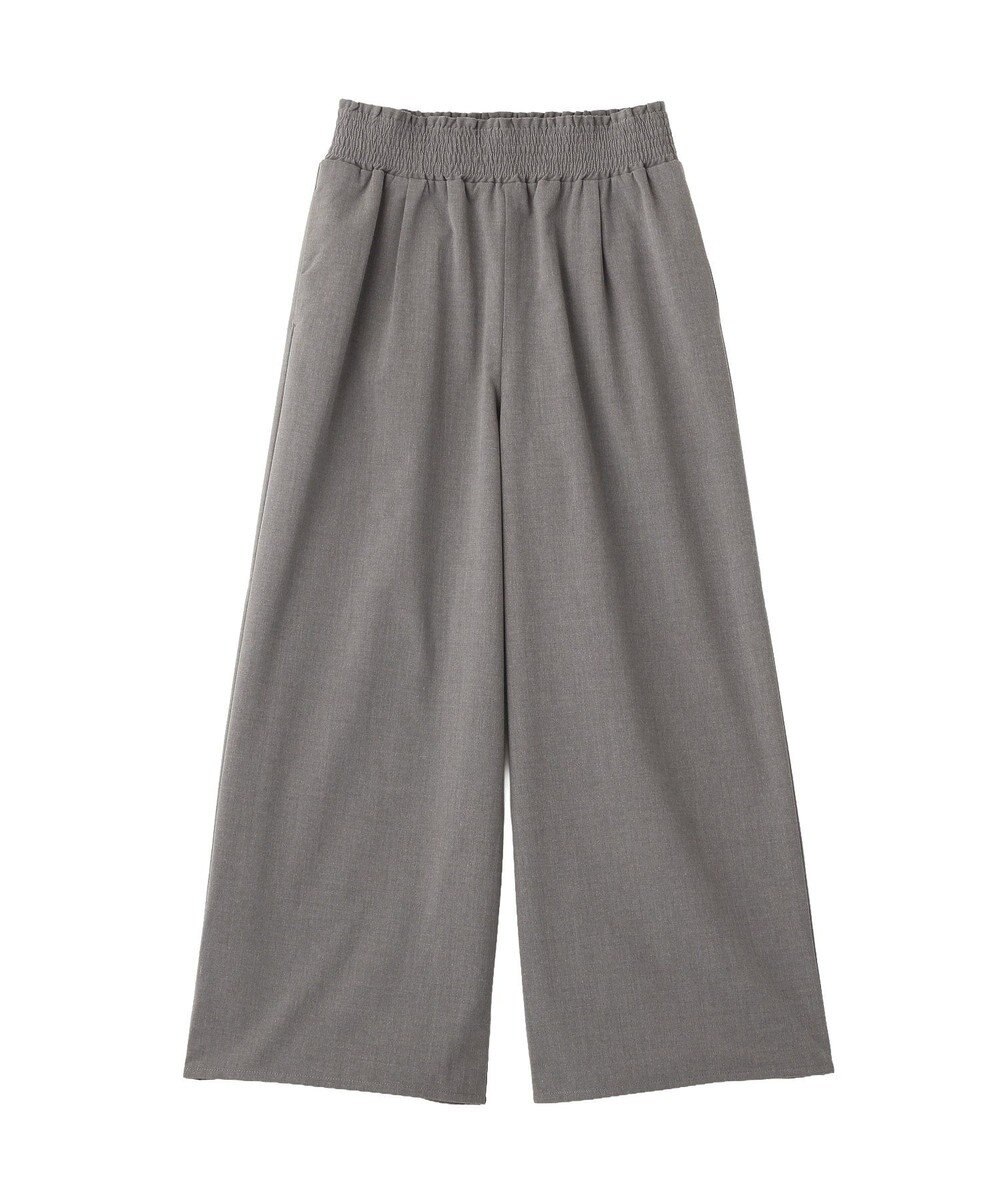 Green Parks あったか裏起毛フレアワイドパンツ 