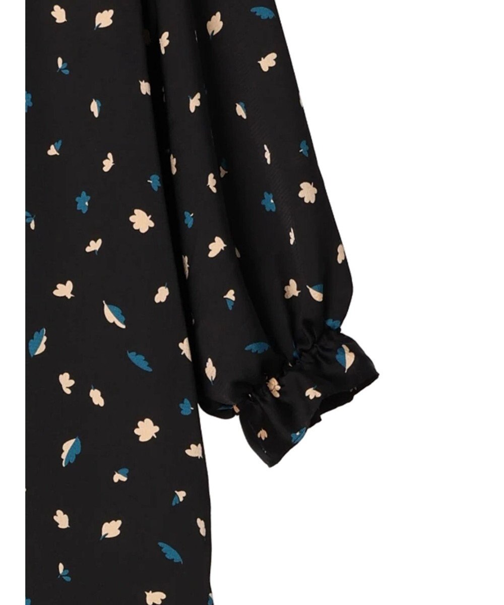 CRAFT STANDARD BOUTIQUE 柄ギャザーマキシワンピース 