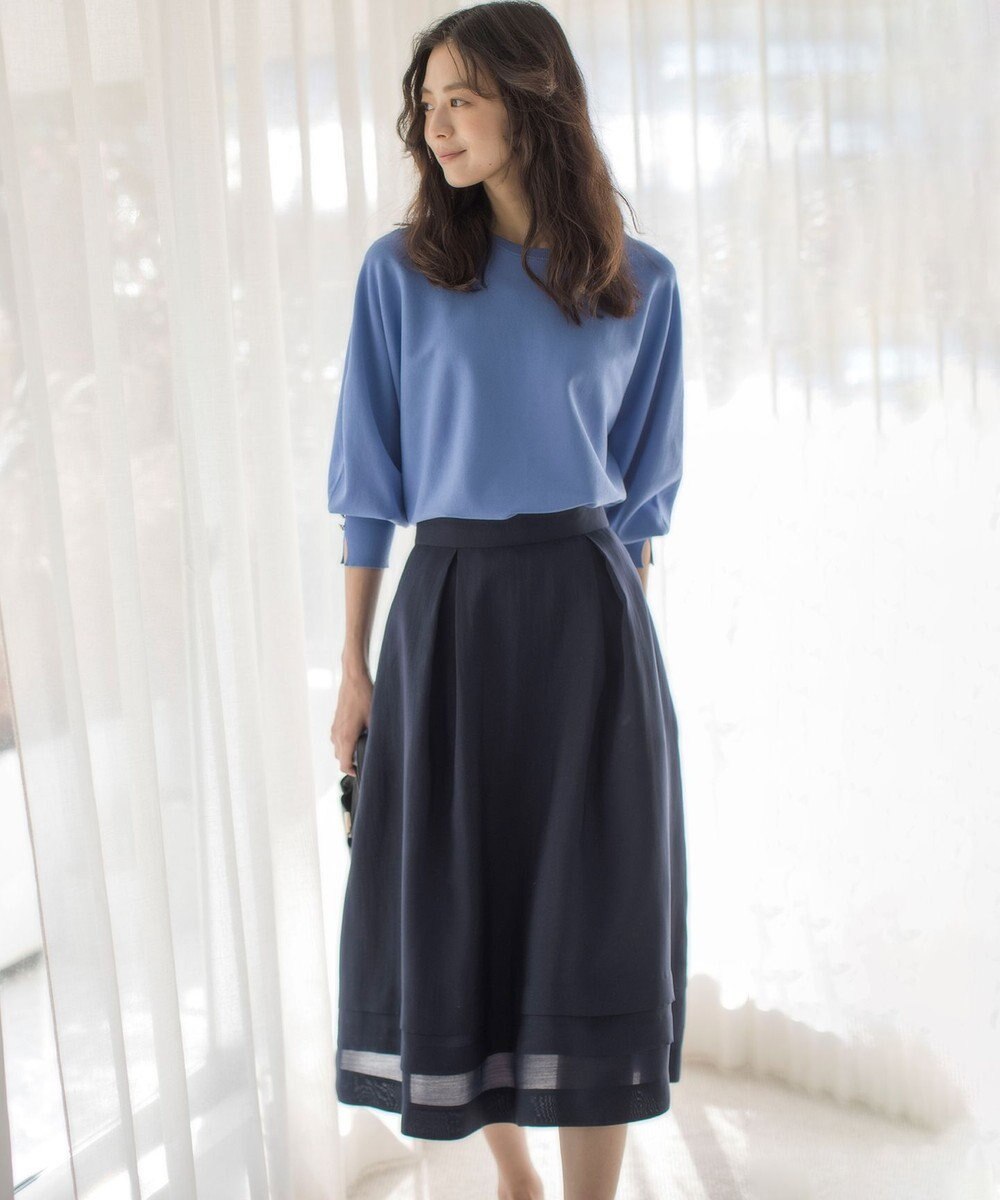 組曲 S ラメオーガンジー スカート 