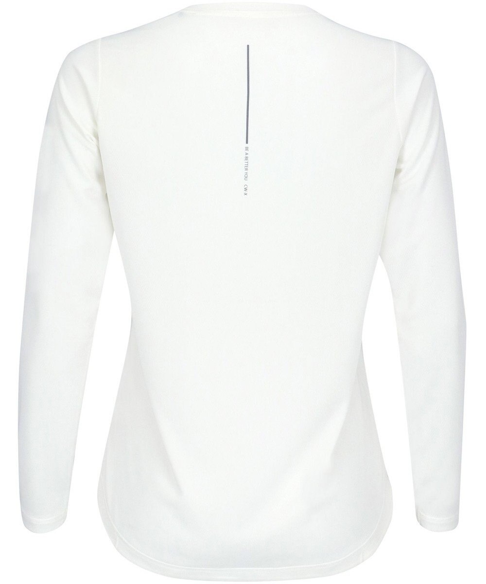 CW-X 【WOMEN】 CW-X トップス 【薄軽ランニングシャツ】 長袖 Ｕネック 吸汗速乾性(本体) レディース DLY159 /ワコール 