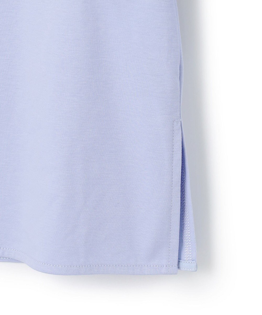 ICB L 【洗える】 コンパクトスムース バンドカラーカットソー 